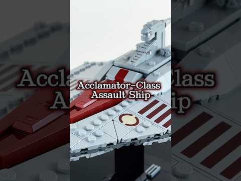 75404 display case lego star wars acclamator class assault ship