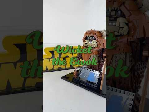 Display Case for LEGO 75430 Star Wars Wicket the Ewok