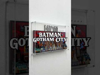 Wall Mounted Display Case for LEGO 76271 Batman The Animated Series Gotham City